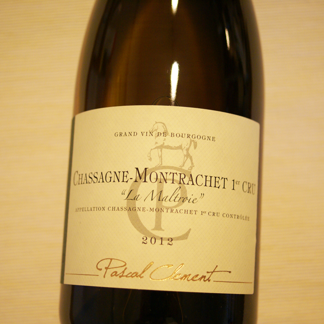 パスカル・クレマン　シャサーニュ・モンラッシェ　1er Cru　ラ・マルトロワ　2012年（一級畑）