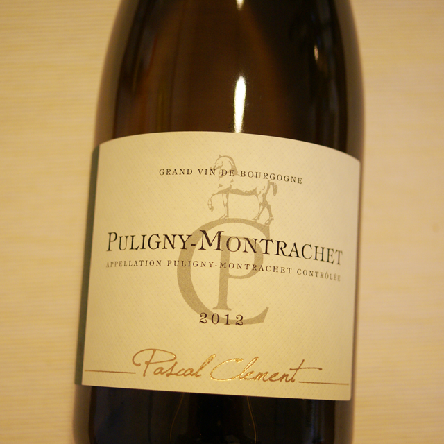パスカル・クレマン　ピュリニー・モンラッシェ　2012年