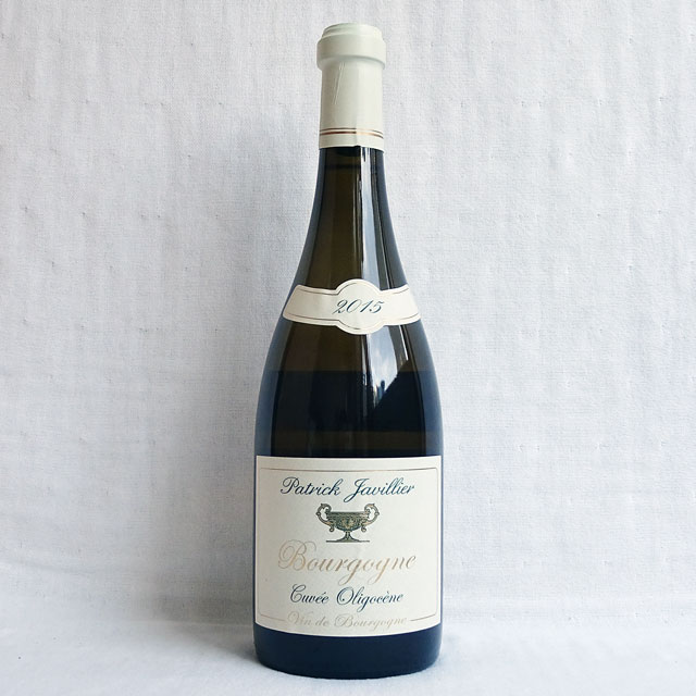 パトリック・ジャヴィリエ　ブルゴーニュ・ブラン　キュヴェ・オリゴセーヌ　2015年