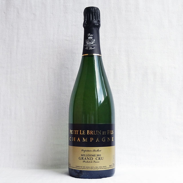 プティ・ル・ブラン　シャンパーニュ　ブラン・ド・ブラン　ブリュット　グラン・クリュ　ミレジム　2011年