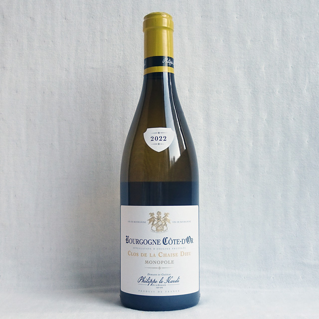 フィリップ・ル・アルディ　ブルゴーニュ　コート・ドール　クロ・ド・ラ・シェーズ・デュー　ブラン　2022年（モノポール）　