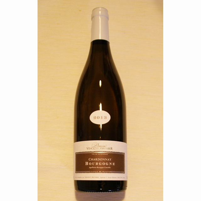 ドメーヌ・ヴァンサン・プリュニエ　ブルゴーニュ・ブラン　2013年