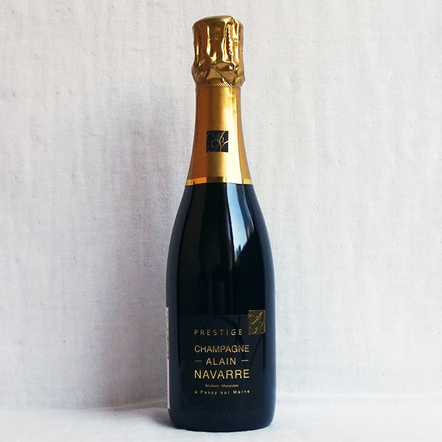 アラン・ナヴァール　シャンパーニュ　ブリュット　プレスティージュ NV（ハーフボトル・375ml）
