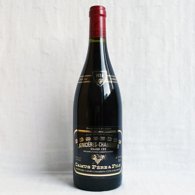 カミュ・ペール・エ・フィス　シャルム・シャンベルタン　Grand Cru　2018年（特級畑）