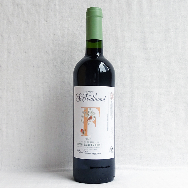 シャトー・サン・フェルディナン　リュサック・サン・テミリオン　キュヴェ・エフ　2022年