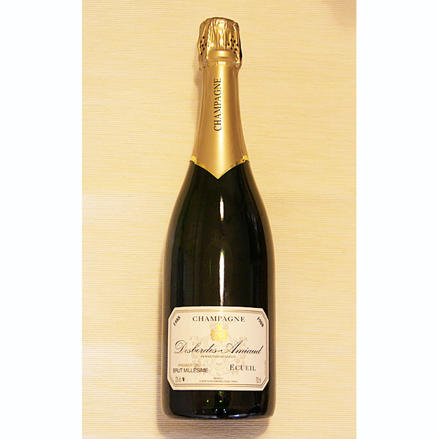 シャンパーニュ　デボルド・アミオー　ブリュット　ミレジム　プルミエ・クリュ　1988年