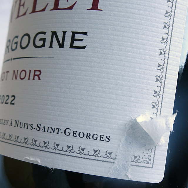 ルイ・フルーロ　ブルゴーニュ・ルージュ　2022年