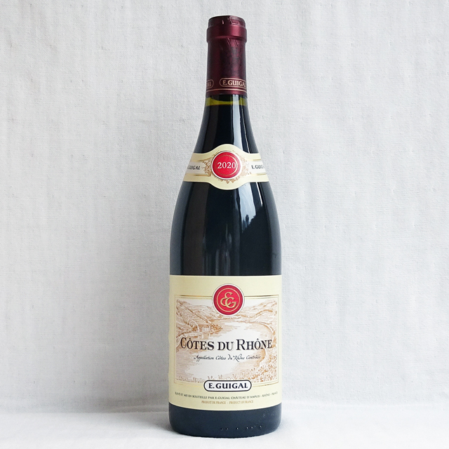 E.ギガル　コート・デュ・ローヌ　ルージュ　2020年