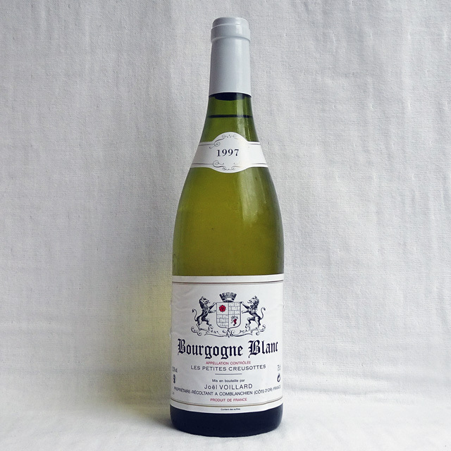 ジョエル・ヴォワラール　ブルゴーニュ・ブラン　レ・プティット　クルーゾット　1997年