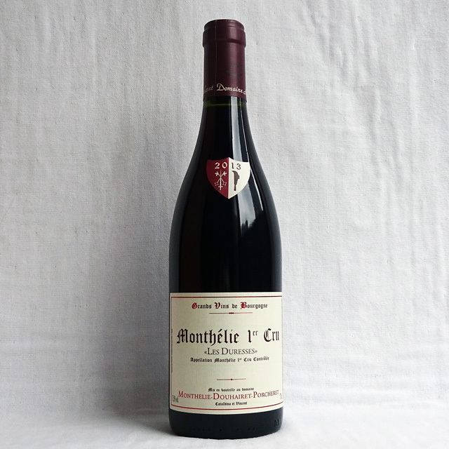 モンテリー・ドゥエレ・ポルシュレ　モンテリー　1er Cru　レ・デュレス　ルージュ　2013年（一級畑）
