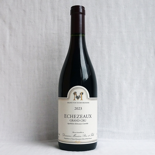 マニエール　エシェゾー　Grand Cru　2023年（特級畑）