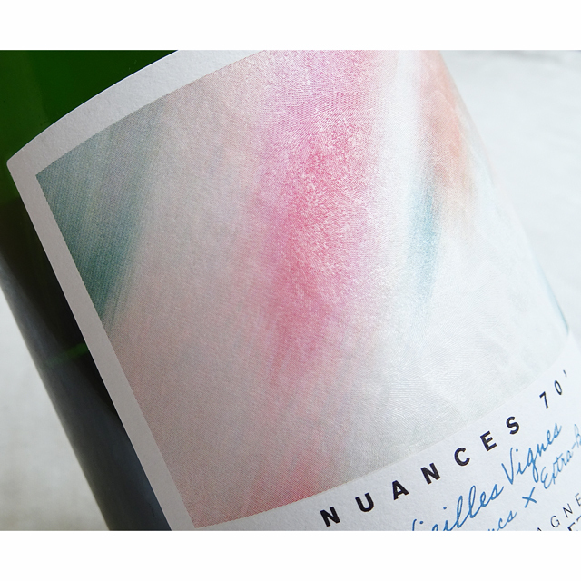 マノン・ブティエ・ゲール　ニュアンス　70'　ブラン・ド・ブラン　ヴィエイユ・ヴィーニュ　NV