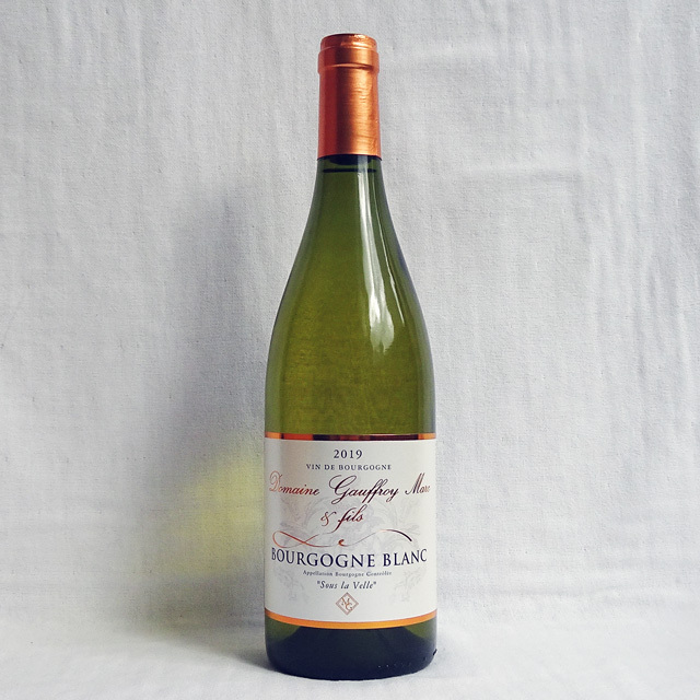 マルク・ゴーフロワ　ブルゴーニュ・ブラン　スー・ラ・ヴェール　2019年