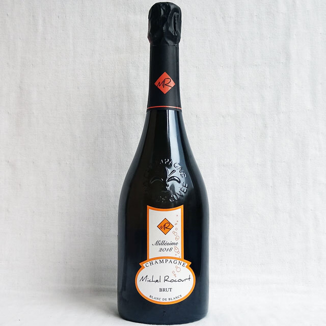 ミッシェル・ロクール　ブラン・ド・ブラン　ブリュット　ミレジム　2018年
