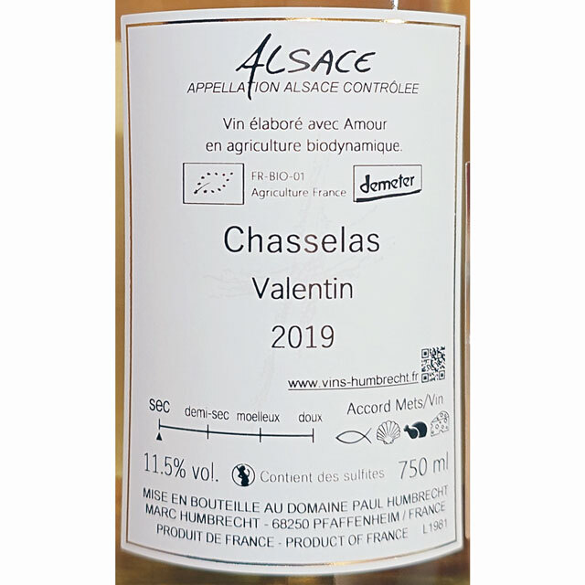 ポール・ウンブレシュト　シャスラ　2019年