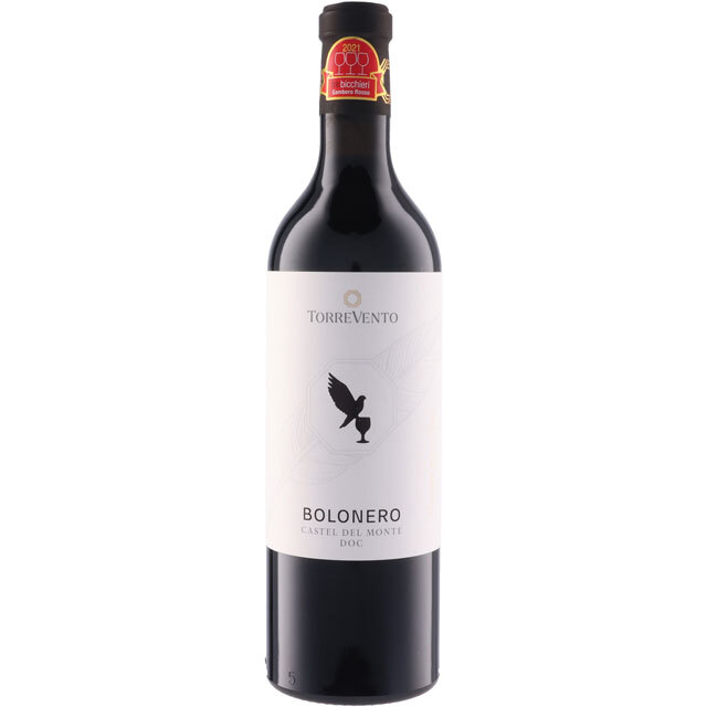 トッレヴェント　ボーロネーロ　カステル・デル・モンテ　ロッソ　2019年