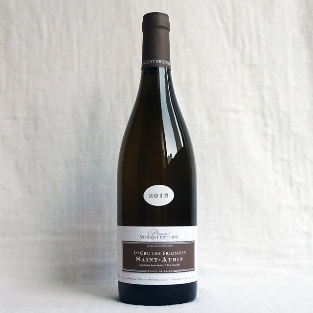 ヴァンサン・プリュニエ　サン・トーバン　1er Cru　レ・フリオンヌ　2012年（一級畑）