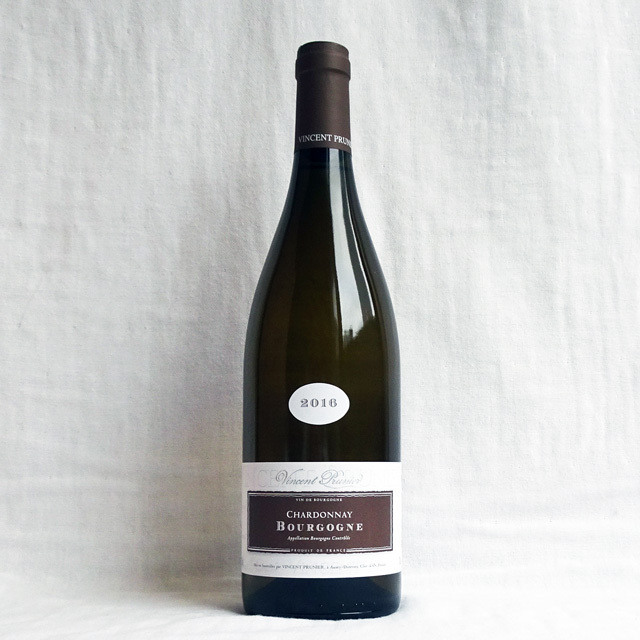 ヴァンサン・プリュニエ　ブルゴーニュ・ブラン　2016年