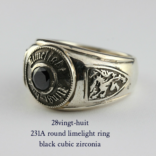 GARNI ガルニ ブラック カレッジリング ピンキー 7号　ジルコニア GARNI ガルニ ブラック カレッジリング ピンキー 7号 ジルコニア