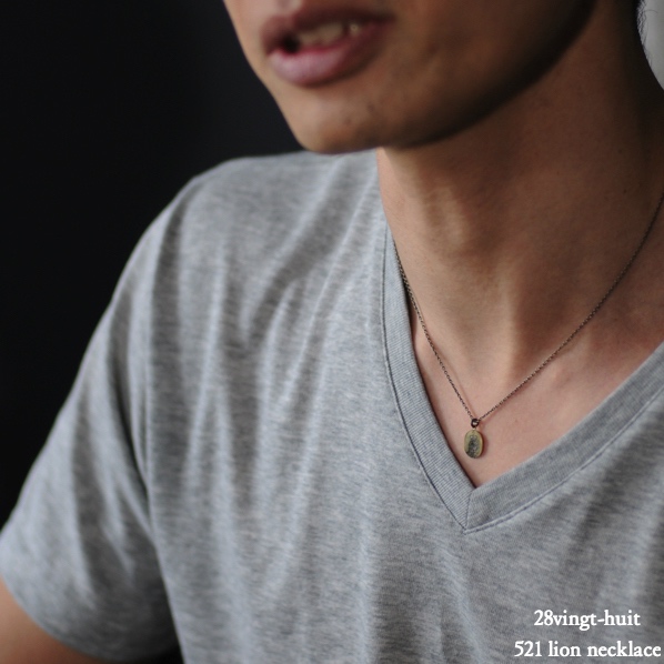 28vingt-huit 521 Lion Necklace K18YG Silver925/ヴァン ユィット 28vingt-huit 521 Lion Necklace K18YG Silver925/ヴァン ユィット