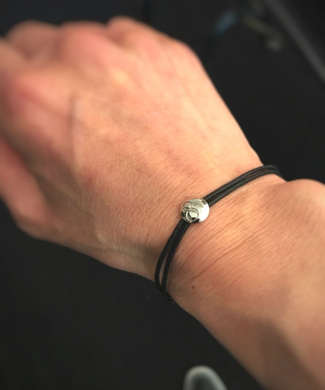 28vingt-huit 779 Number Wax Cord Bracelet PT900/ヴァン