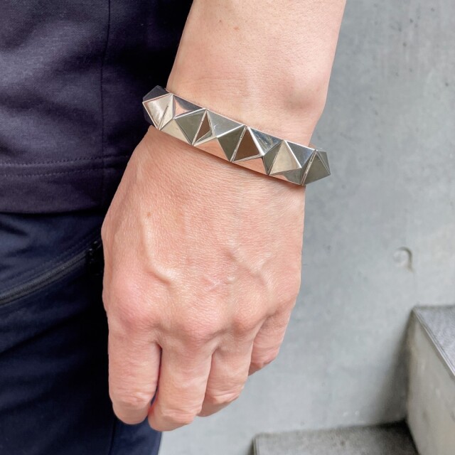 ヴァンユィット 789 シルバー ピラミッド ブレスレット シルバー925