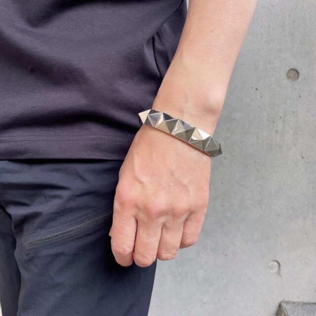 ヴァンユィット 789 シルバー ピラミッド ブレスレット シルバー925