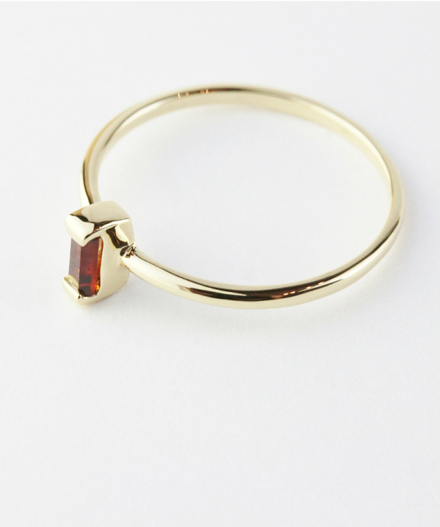 two ply 606 Precious Stone Solitaire Ring K18YG(トゥー プライ プレシャス ストーン リング ピンキーリング ガーネット,ロードライト ガーネット,ブルートパーズ,ペリドット,アメジスト) two ply 606 Precious Stone Solitaire Ring K18YG(トゥー プライ プレシャス ストーン リング ピンキーリング ガーネット,ロードライト ガーネット,ブルートパーズ,ペリドット,アメジスト)