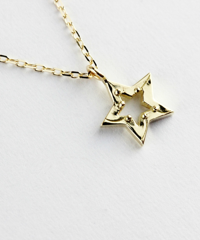 ミュージシャン Star Necklace Gold ミュージシャン Star Necklace Gold ミュージシャン Star Necklace
