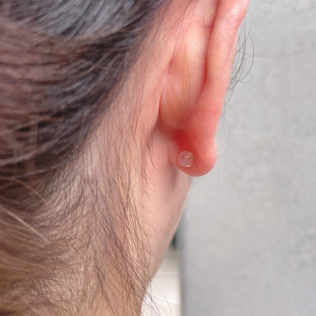 18金 シリコン ピアス キャッチ/ K18 Silicone Catch