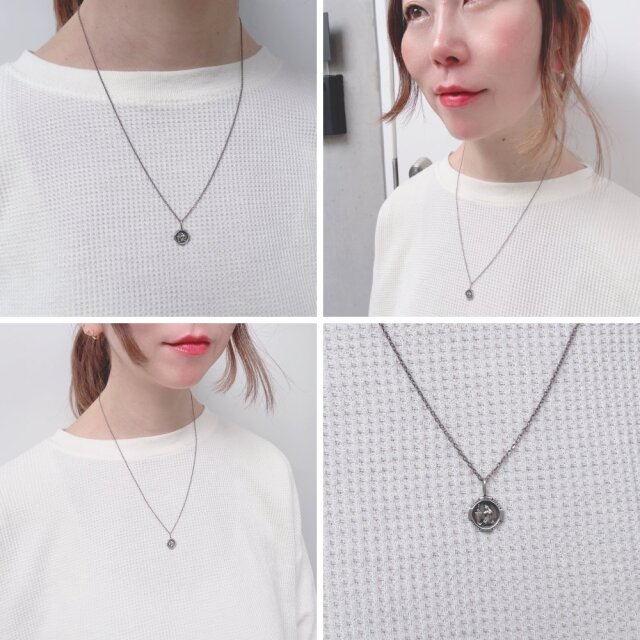 デュー 47 スモール メダイ チャーム シルバー925/Dieu Small