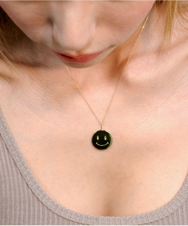 les desseins de DIEU 942 Big Smile Charm K18YG/レデッサン