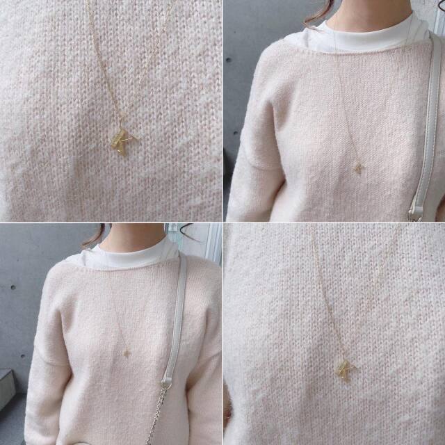 アクセサリー pomme ビズー公式】ピンクサファイア K10/K18/PTネックレス・アムール