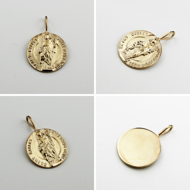 新品仕上済！！♡les desseins de DIEU♡K18 コインチャーム les desseins de DIEU 825 Smile Charm K18YG/レデッサンドゥ