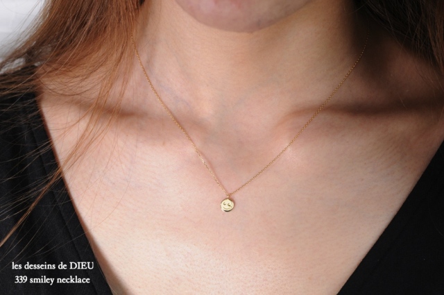 les desseins de DIEU 338 Smile Necklace K18YG/レデッサンドゥ