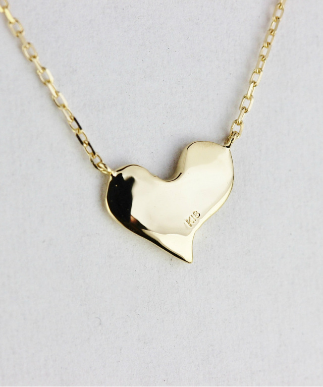 les desseins de DIEU 138 Love Heart Necklace K18YG/レデッサンドゥ