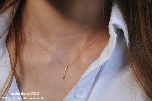【hee'sさま専用】18kダイヤネックレスles desseins de les desseins de DIEU 956 LOVE Diamond Necklace K18YG/レ