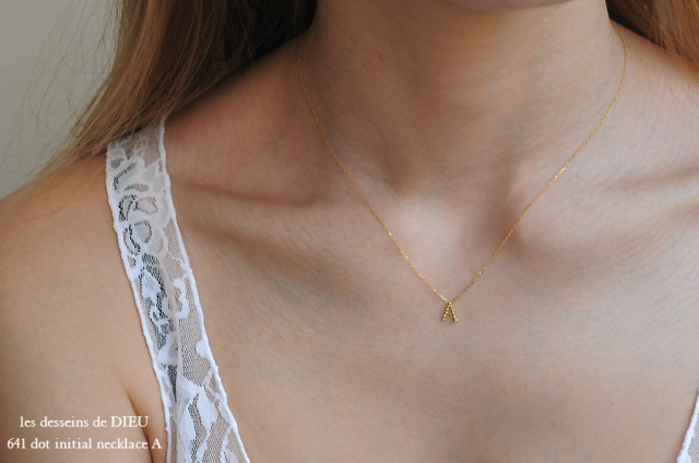 Chapeau d' O INITIAL NECKLACE S 新品未使用 Chapeau d' O -Initial Necklace-: ｜帽子通販｜OVERRIDE