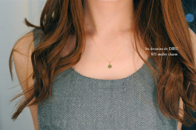 新品仕上済！！♡les desseins de DIEU♡K18 コインチャーム les desseins de DIEU 825 Smile Charm K18YG/レデッサンドゥ