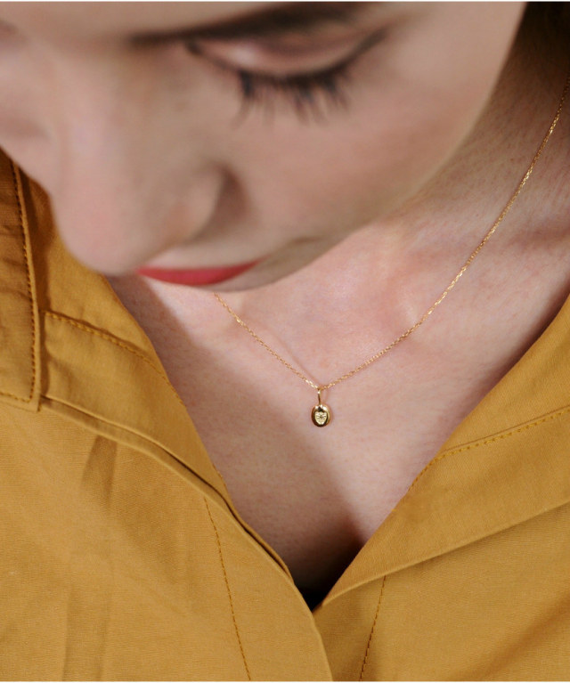 les desseins de DIEU 963 Crest Charm K18YG/レデッサンドゥ