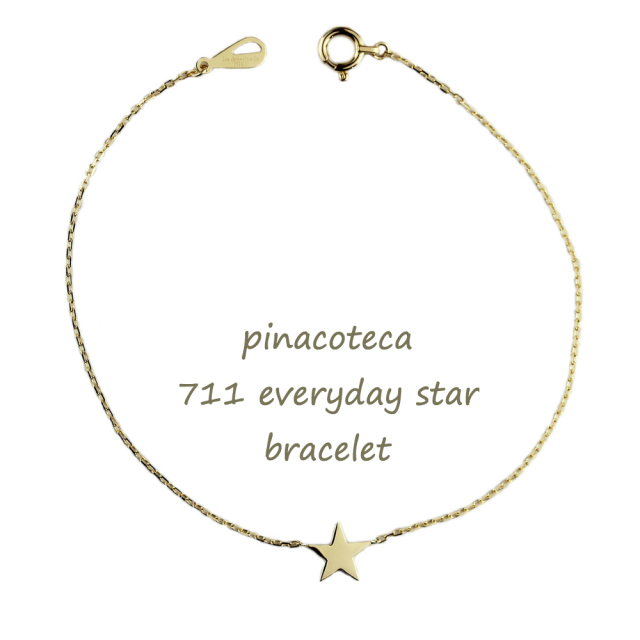 pinacoteca 711 Everyday Star Bracelet K18YG/ピナコテーカ