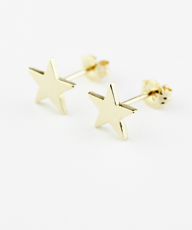 pinacoteca 712 Everyday Star Stud Earrings K18YG/ピナコテーカ