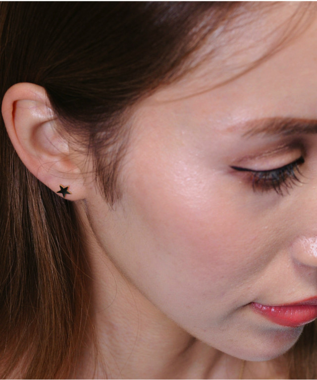 pinacoteca 712 Everyday Star Stud Earrings K18YG/ピナコテーカ