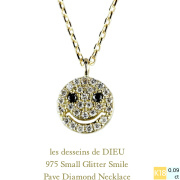 レデッサンドゥデュー 975 スモール スマイル ダイヤモンド ネックレス 18金,les desseins de DIEU Smile Diamond Necklace K18