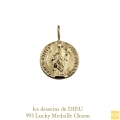 レデッサンドゥデュー 993 ラッキー メダイ チャーム 18金,les desseins de DIEU Lucky Medaille Charm K18