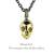 ヴァンユイット 205 メメント モリ スカル ネックレス 18金 シルバー メンズ,28vingt-huit Memento Mori Skull Necklace K18 Silver Mens