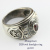 28vingt-huit 232b オーバル カレッジ リング ガーネット メンズ シルバー,ヴァンユィット oval limelight ring Garnet Silver Mens