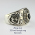 28vingt-huit 232c オーバル リング オニキス メンズ シルバー,ヴァンユィット oval limelight ring black onyx Silver Mens