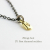 ヴァンユイット 271 フロート ダイヤモンド ネックレス 18金 シルバー メンズ,28vingt-huit Float Diamond Necklace K18 Silver Mens