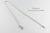 ヴァンユイット 274 オーバル ナンバー 数字 ネックレス 18金 シルバー メンズ,28vingt-huit Oval Number Necklace K18 Silver Mens